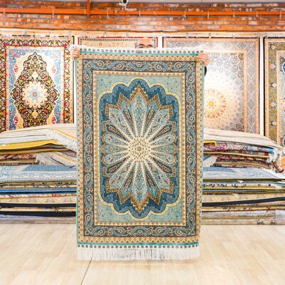 天匠手工真丝欧式波斯地毯