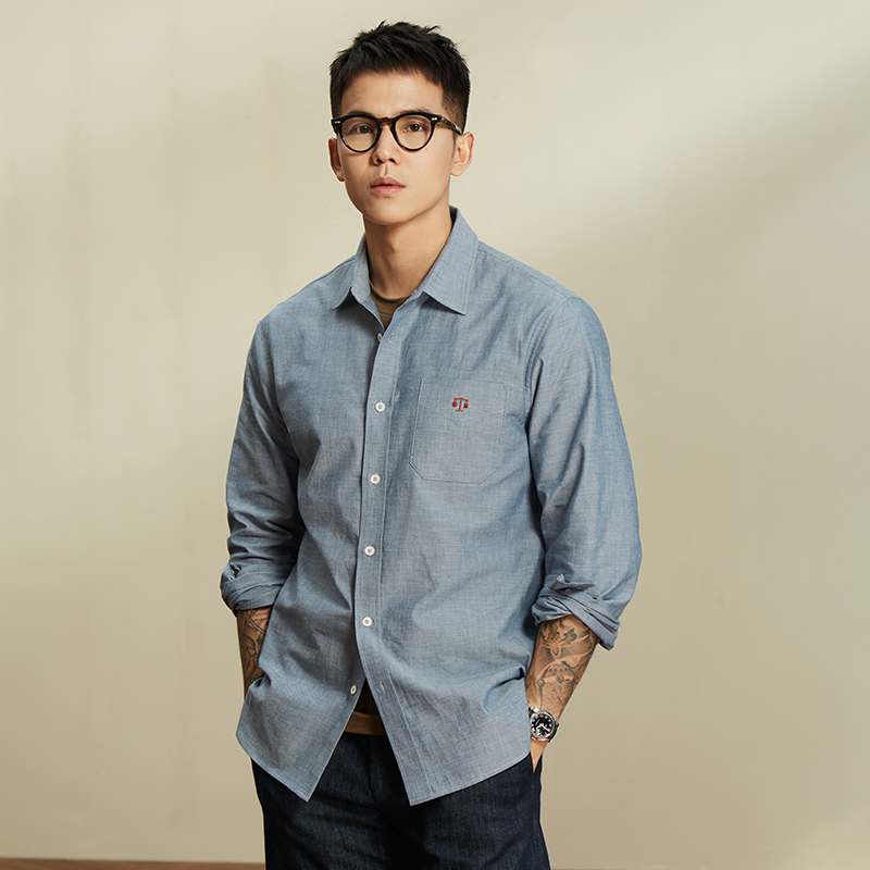 3色牛津纺衬衫经典好穿