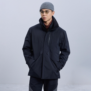 全压胶冲锋衣｜专业级3L科技Nylon66防水防风都市机能硬壳夹克男