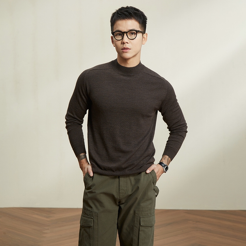 3色可机洗毛衣质感秋冬内搭