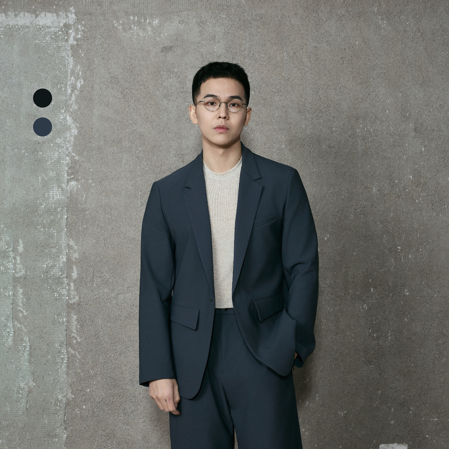 “六边形”机能西服｜275g日本产科技混纺抗皱垂坠可机洗外套男新