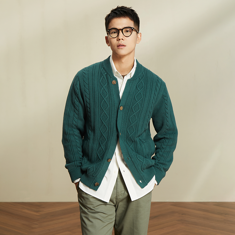 3色毛衣开衫重磅秋冬百搭单品