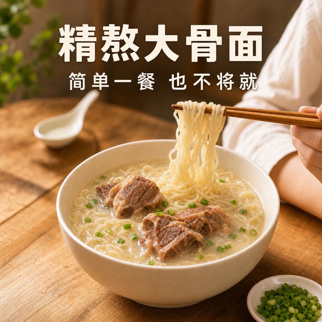 超Q商用非油炸大碗面整箱1.6kg