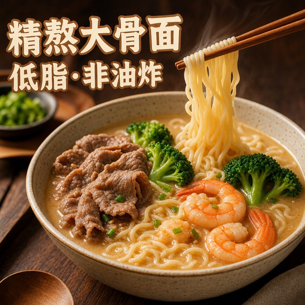 超Q商用非油炸大碗面整箱1.6kg