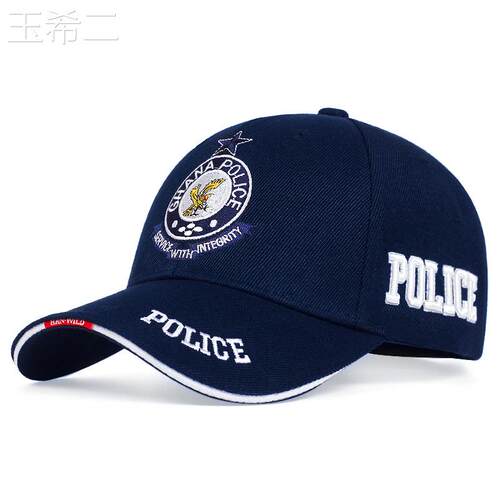 PoliceEmbrdBasCap男女