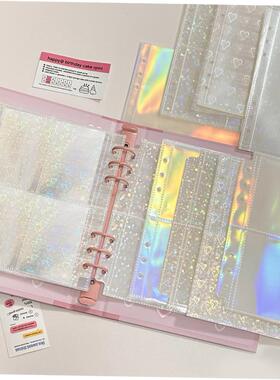 10PCS/Pack A5 Kpop Photocard Binder Sleeves Idol Photo Card