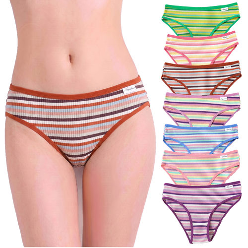 Colorfulribbedtrianglepanti