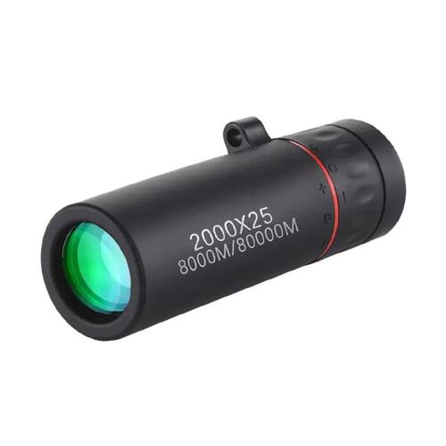 Outdoor 2000x25 HD Monocular Telescope Mini Portable Mobile