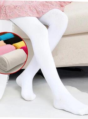 Spring Candy Color Kids Pantyhose Ballet Dance Tights for Gi