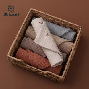 5PC Baby Towel New Born Items Stuff Muslin Bath Shower Face