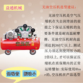 压力0.8MPa 1m3 min 7.5kw无油空压机