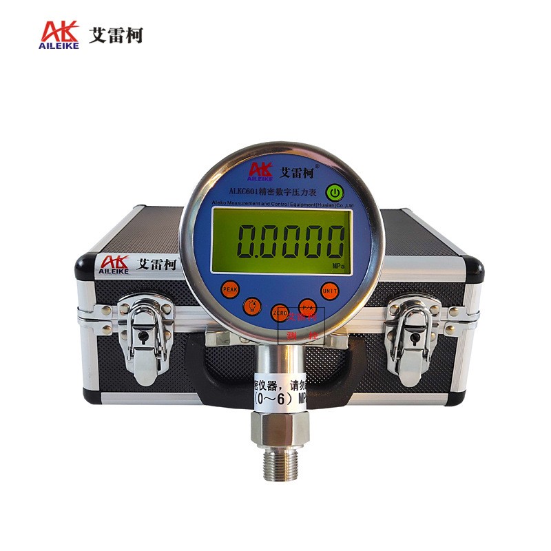 艾雷柯数字压力表ALKC601 ( 0~6）MPa电子式压力校验显示表头