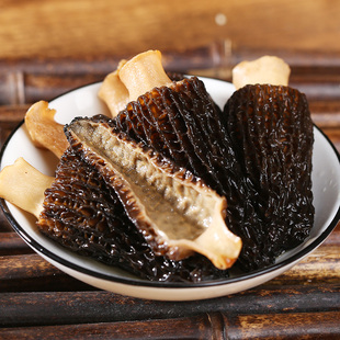 龙泉农师羊肚菌50g精选干货土特产精选煲汤食材 芭芭农场