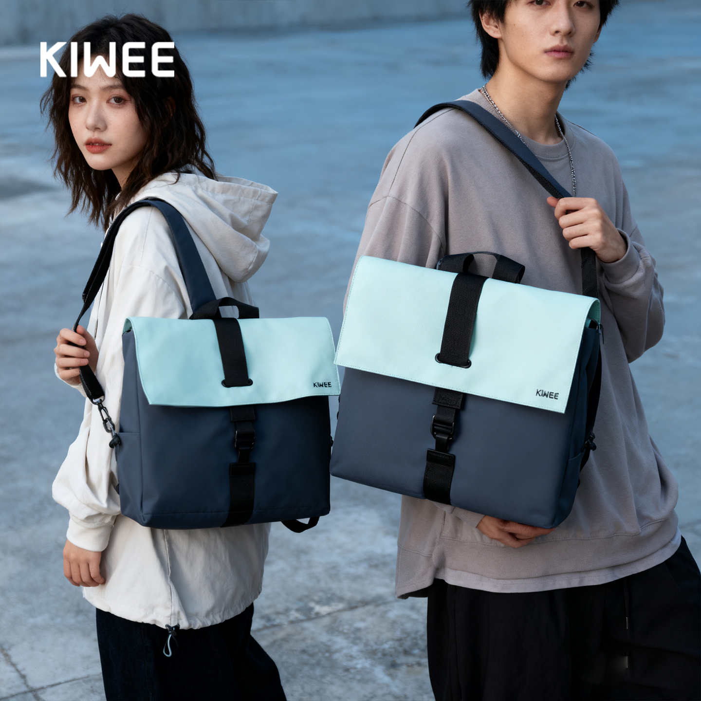 肩带可拆卸，单肩双肩切换，轻盈大容量