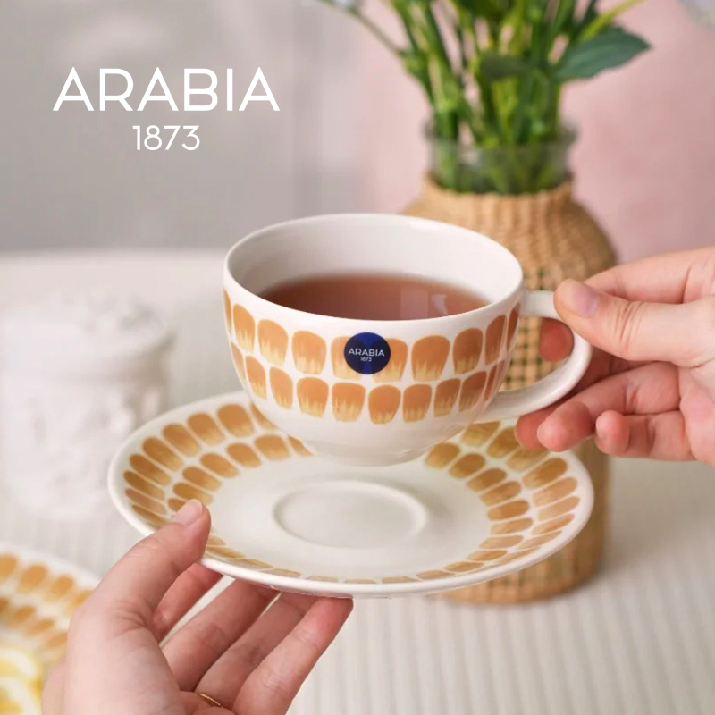 咖啡控必入咖啡杯 Arabia 芬兰咖啡杯碟套