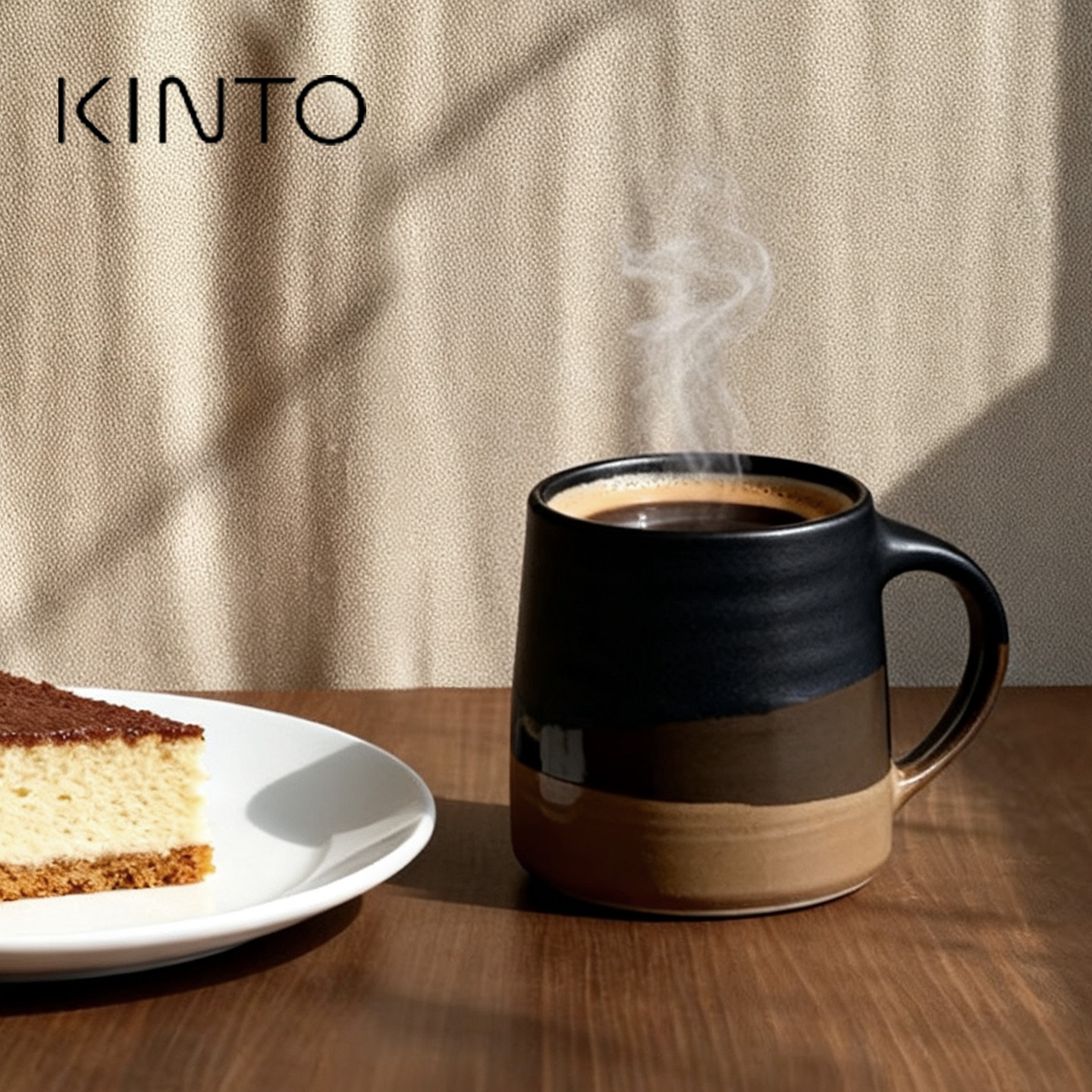 日本Kinto classic陶瓷咖啡马克杯ins风撞色水杯牛奶杯挂耳泡茶杯