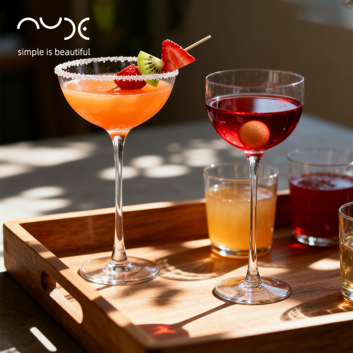 高颜值鸡尾酒杯，非铅晶质玻璃，礼物送朋友