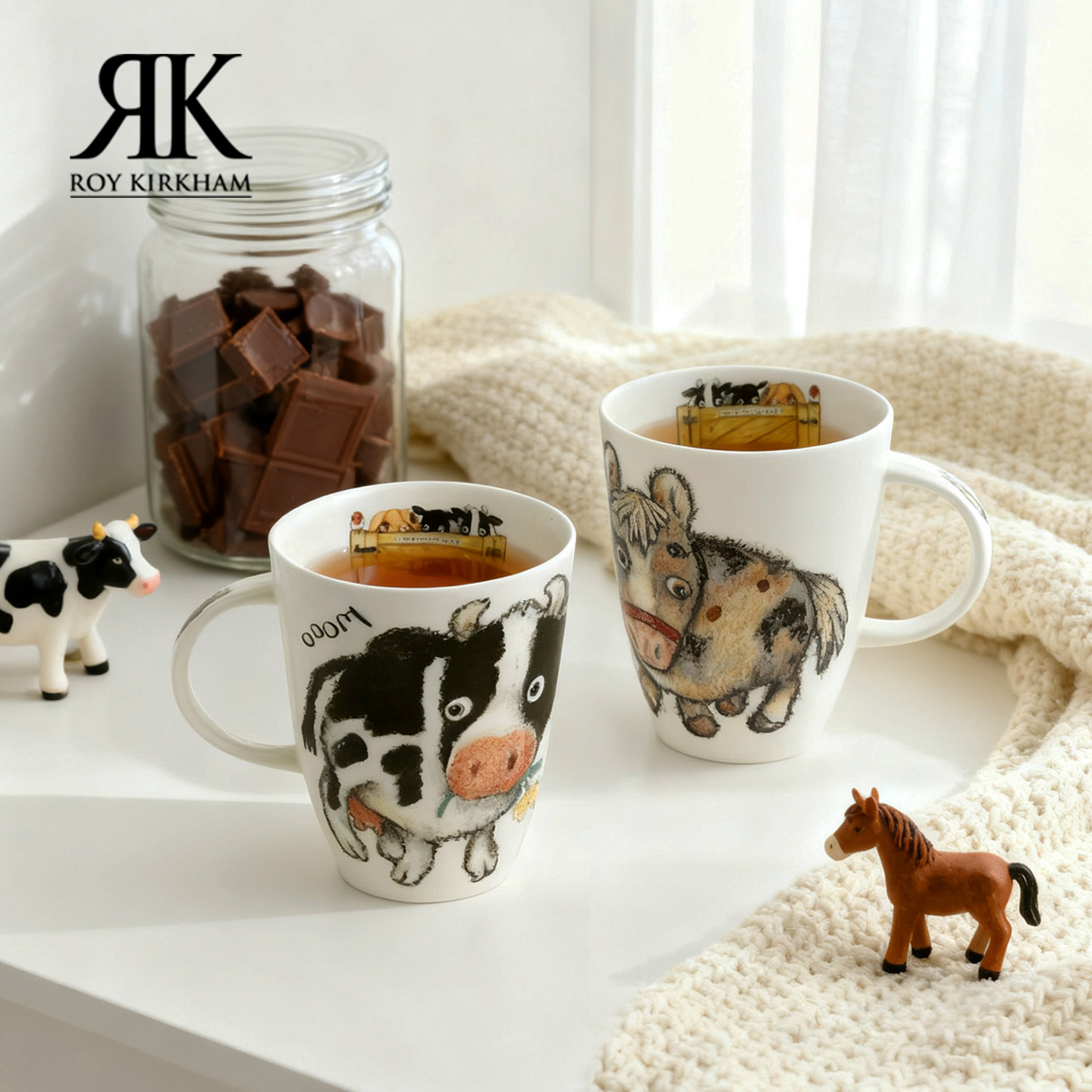 英国40多年历史设计工作室原创骨瓷马克杯