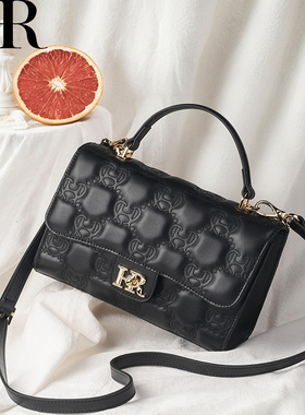 新年礼物2026hr赫莲娜女包新款轻奢百搭单肩斜挎手提真皮女士