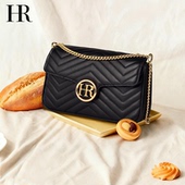 2026礼物包包新款 轻奢女包时尚 高级牛皮链条单肩包斜挎包真皮