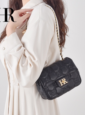 HR赫莲娜女包2025新款包包女高级感印花包女单肩斜挎包女轻奢女包