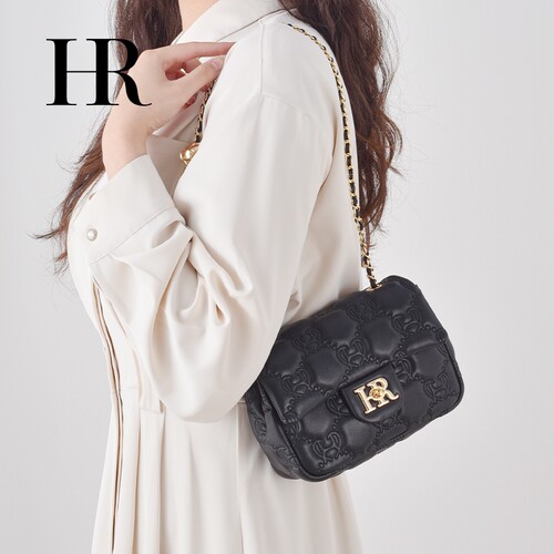 HR赫莲娜斜挎包女印花时尚女包