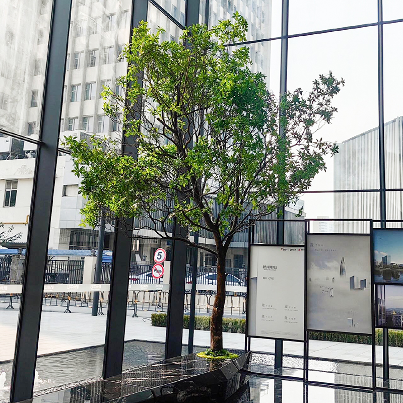 精品仿真马醉木榕树大型假