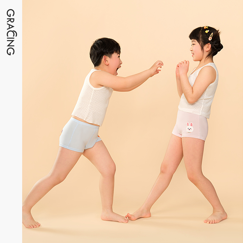 歌瑞森莫代尔男女童平角短裤