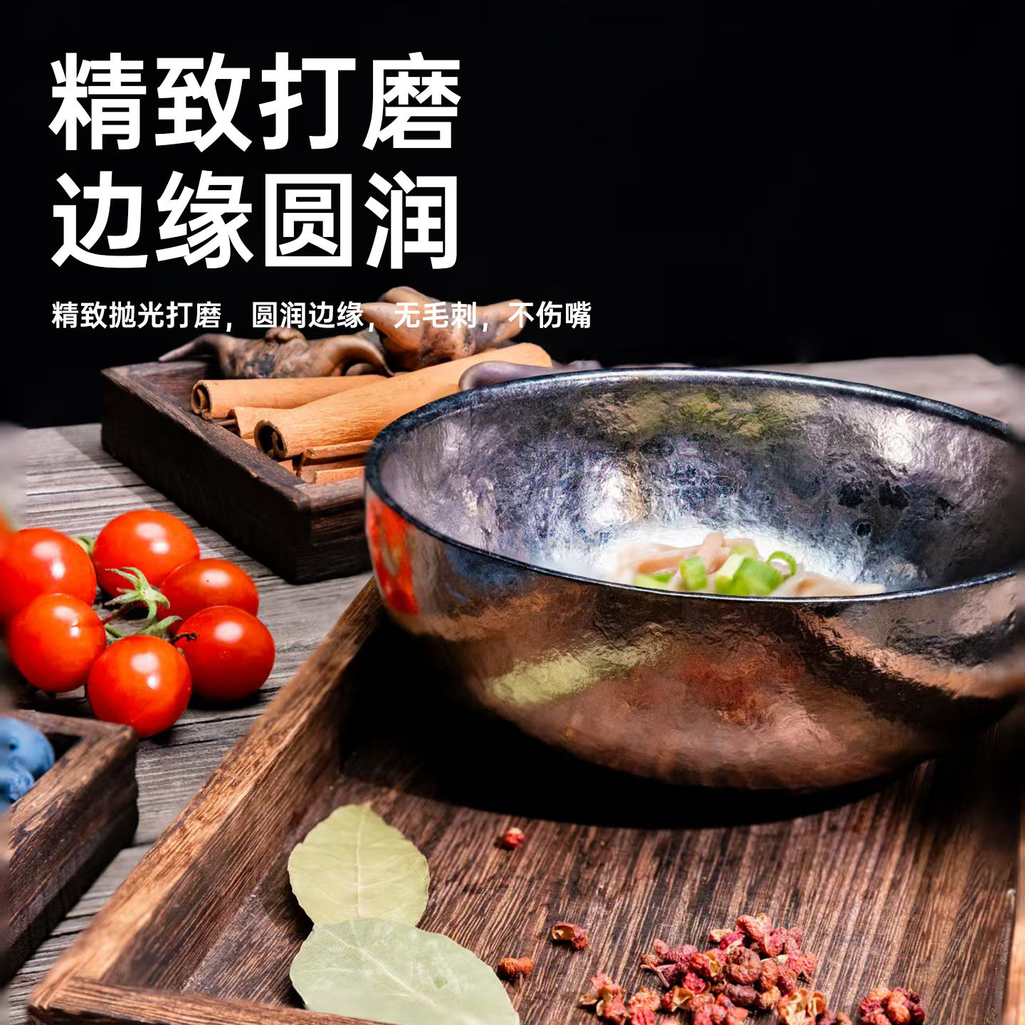 揽月·葛雷劳斯┃纯钛碗儿童餐具小学生饭碗外出便携餐具防烫耐摔