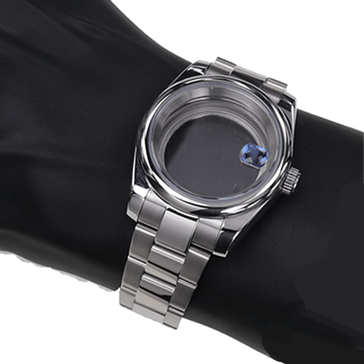 蚝式NH35NH36全套机芯精钢表壳