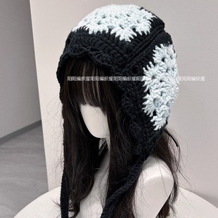 diy手工编织雪花帽子材料包钩针克拉法拉帽闺蜜手作礼物打发时间