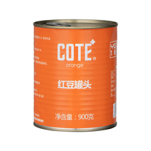 COTE 又乐 红豆罐头 燕麦罐头 900克/罐 商用珍珠奶茶原料