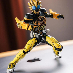 假面骑士ooo欧兹 联组狮虎豹真骨雕关节可动模型手办限定猫系联组