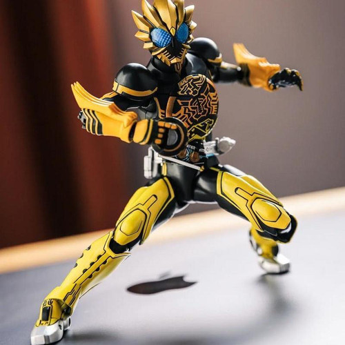 假面骑士ooo欧兹 联组狮虎豹真骨雕关节可动模型手办限定猫系联组