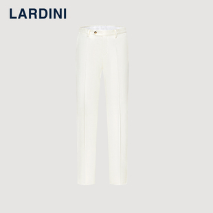 时尚 lardini意大利进口斜纹棉休闲裤 长裤 子 男商务修身 百搭西便裤