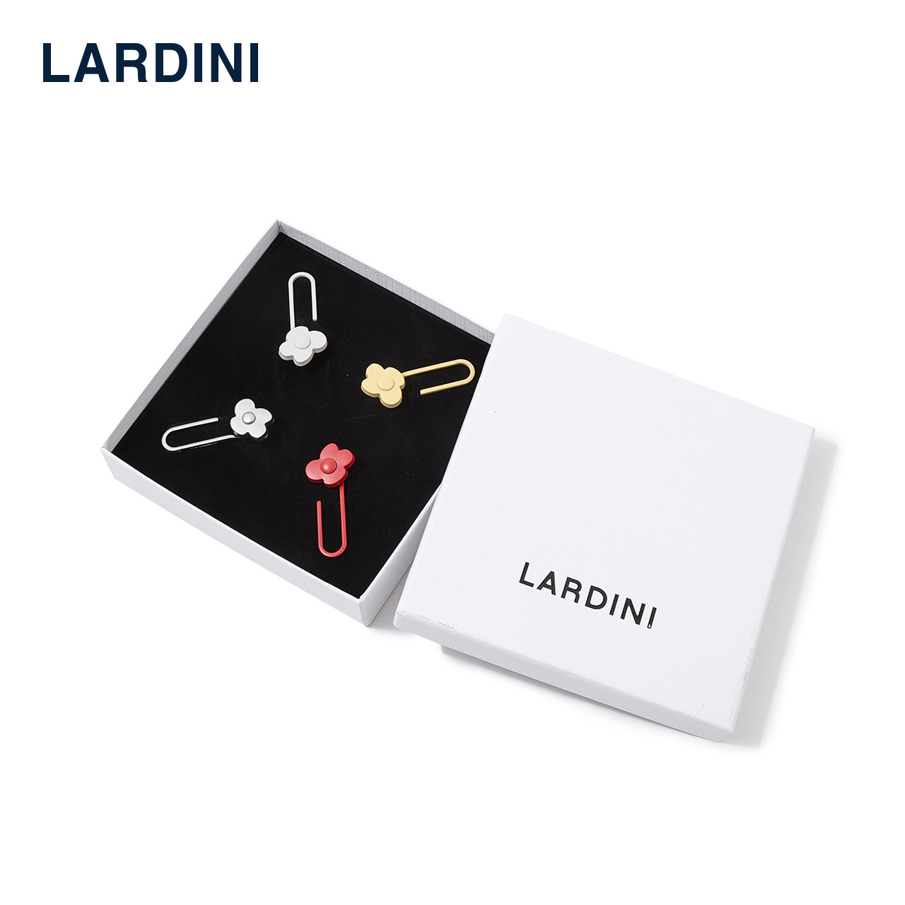 LARDINI意大利进口西装领花礼盒装高档轻奢男士西服领针配饰