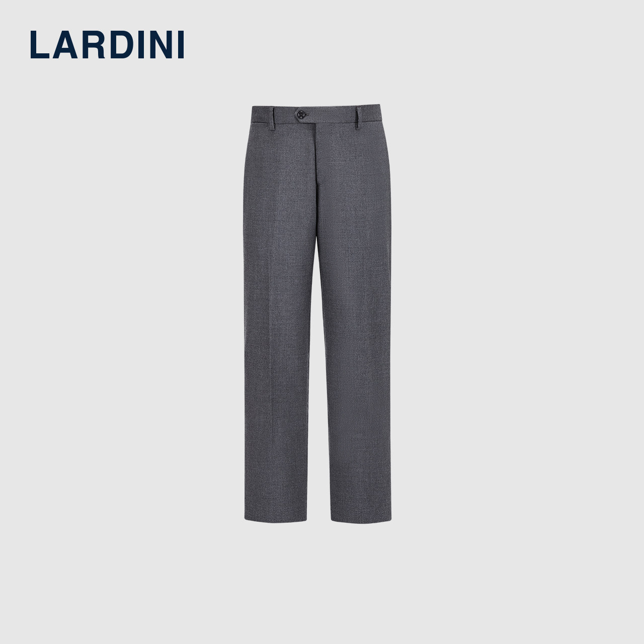 LARDINI进口羊毛山羊绒直筒西裤