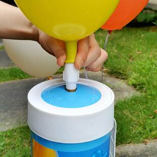 新款气瓶嘴氦气罐可拆卸配件充气气嘴飘空打气筒充气神器操作简单