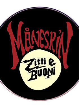 Maneskin天际月光乐队胸针摇滚音乐别针胸章金属合金徽章配饰