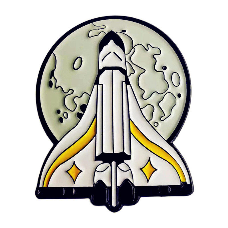 最后生还者胸针游戏艾莉航天飞机别针金属合金搪瓷烤漆徽章