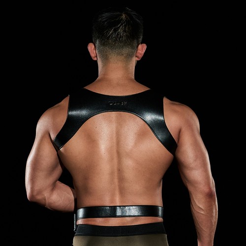 OUTOF-leatherharness皮马甲