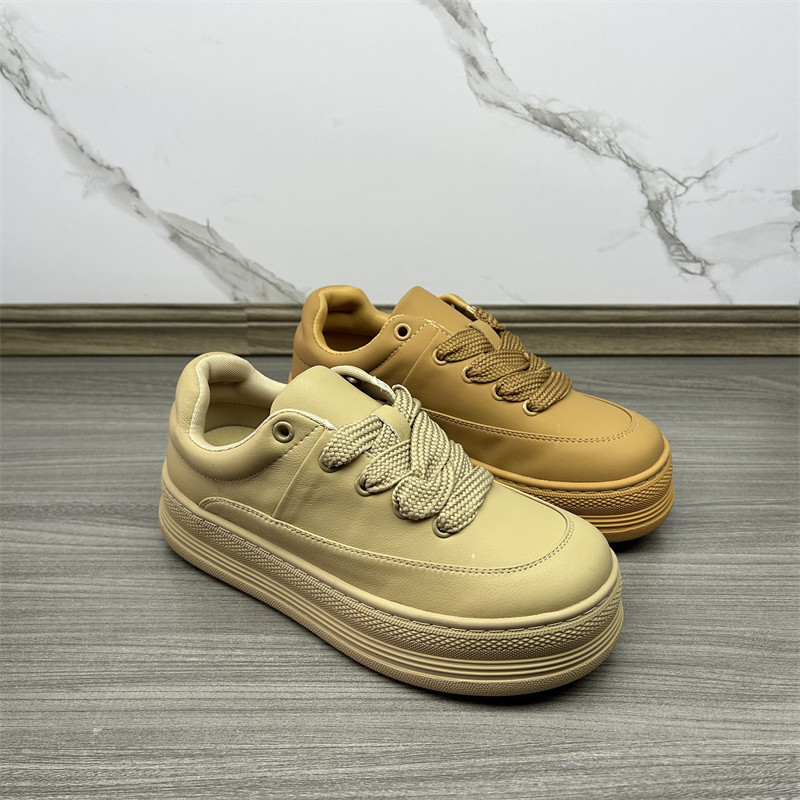 35 36 37码尾货清仓处理厚底鞋春秋纯色百搭舒适休闲特价学生板鞋