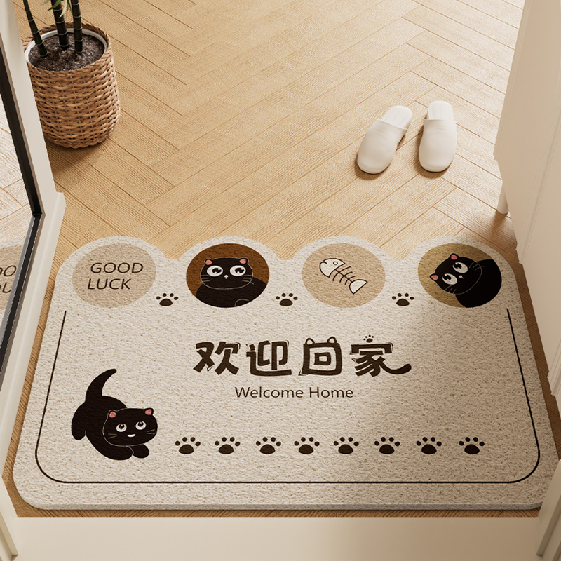 入户门地垫大门口进门家用门垫防滑丝圈耐脏脚垫可裁剪新款地毯