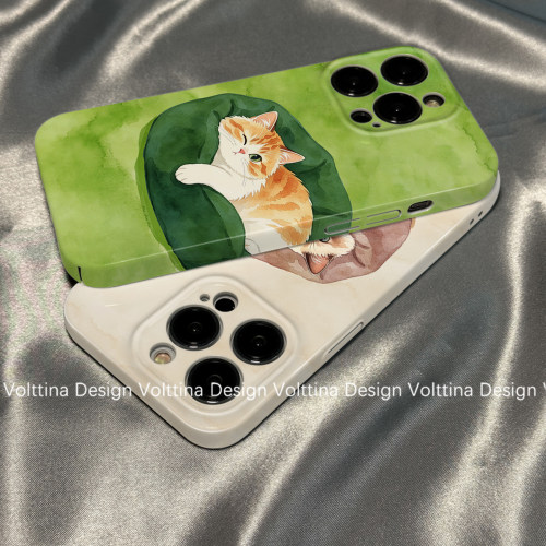 猫咪适用于荣耀手机壳菲林耐脏