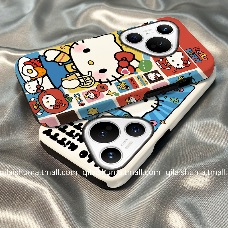 适用于华为系列手机壳kt猫菲林