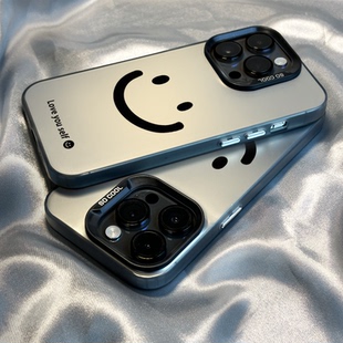 适用于oppoa96手机壳a72新款磨砂潮牌网红笑脸a55s硅胶a2x防摔a1硬壳真我gtneo2t男女11pro+磨砂软壳10保护套