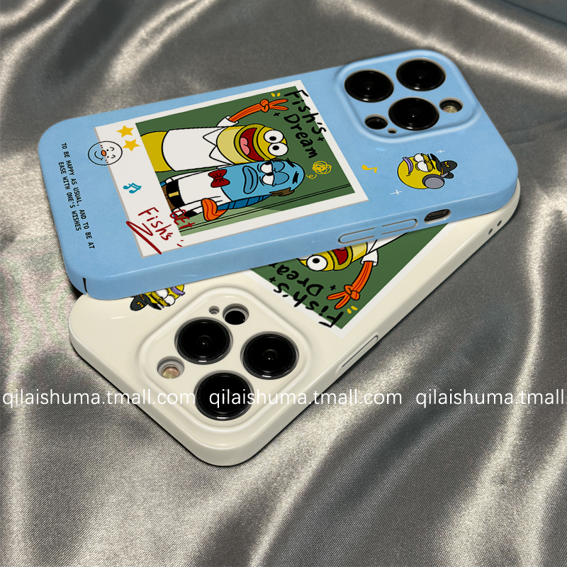 适用于一加系列手机壳居民鱼菲林