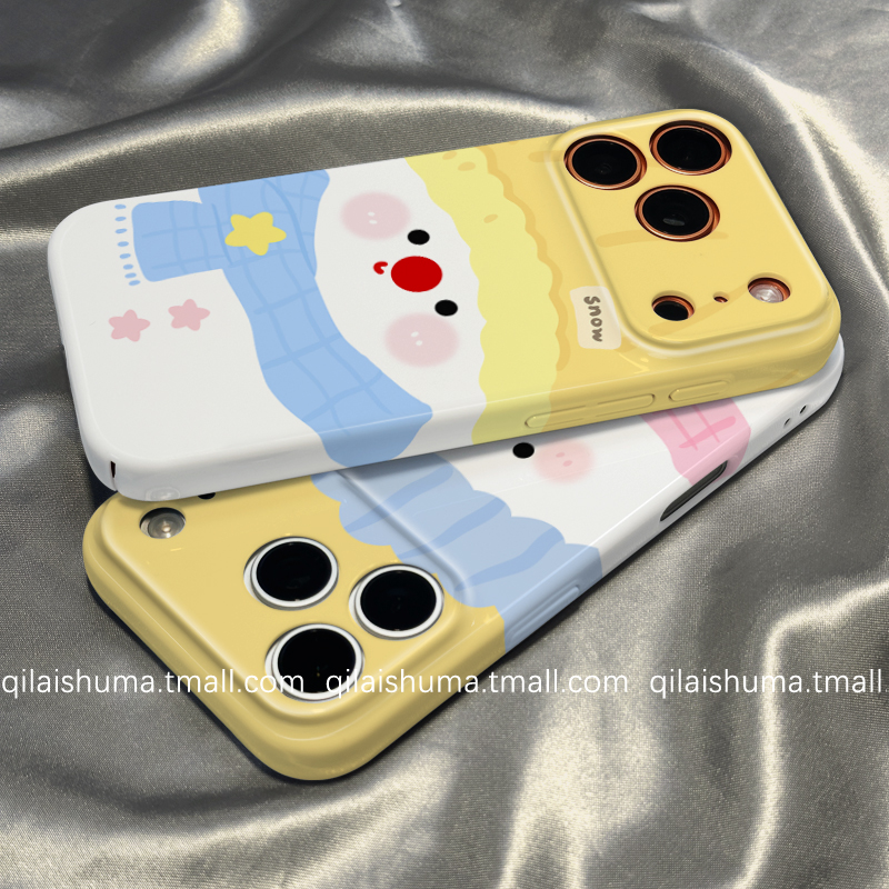 适用于oppo系列手机壳雪人菲林