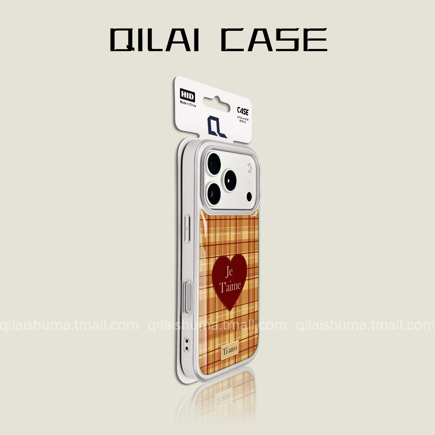 柒莱银边滴胶壳适用于vivox300/x200pro手机壳新款x100高级感s30女s20s19复古橙色格纹爱心iqoo15防摔13硅胶,3C数码配件,手机保护套/壳,淘宝优惠券,粉丝福利购,淘宝优惠卷