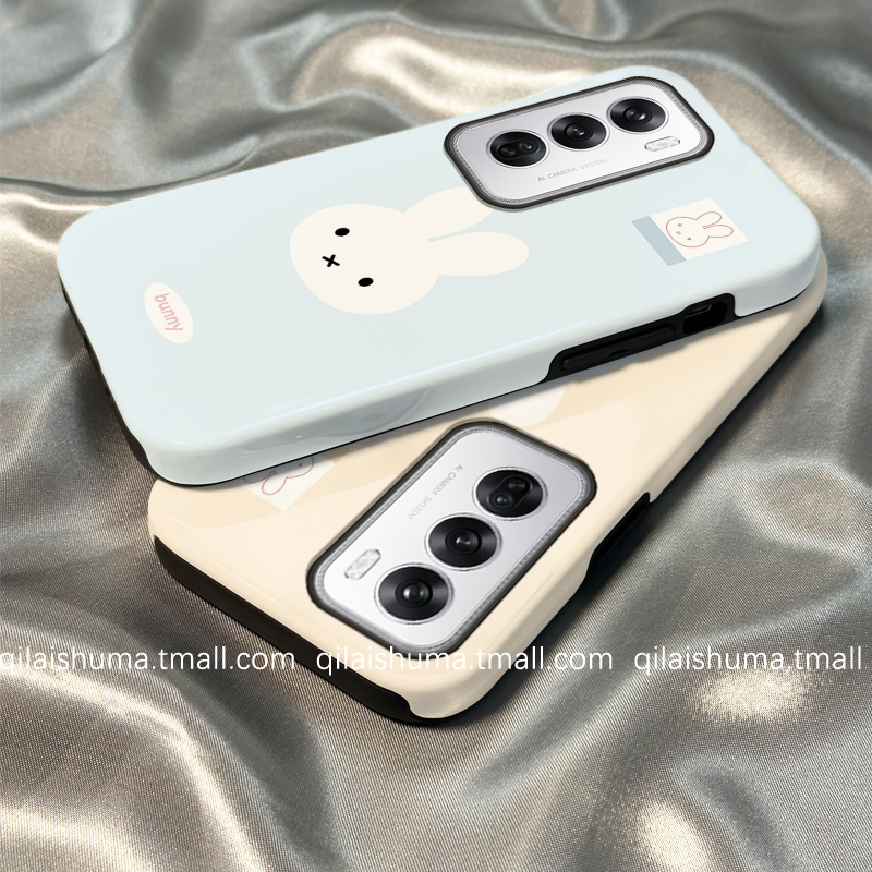 适用于oppo系列手机壳蓝兔子菲林